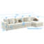 Canapé modulaire Ritzy-111700834-111700836