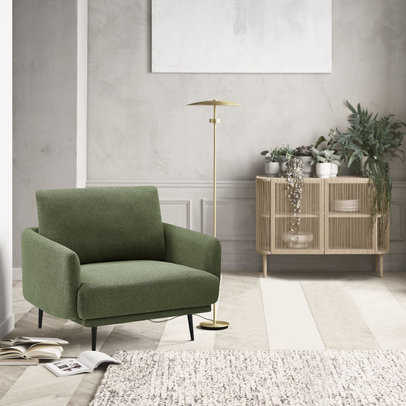 George Oliver Karaka Wide Oversized Armchair accent chair