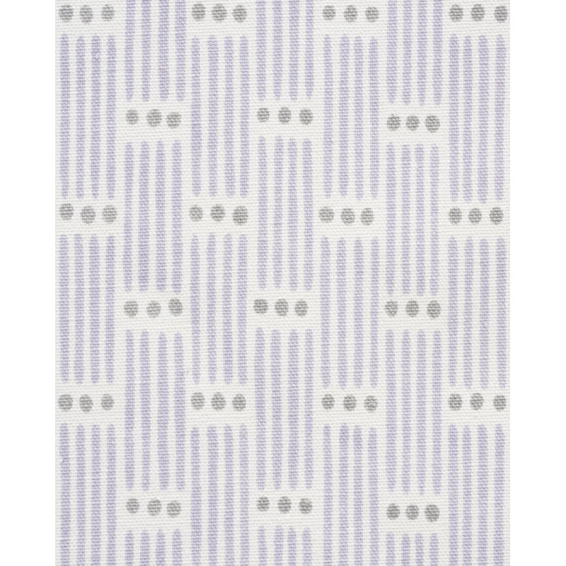 Dotted Stripe Fabric, Purple