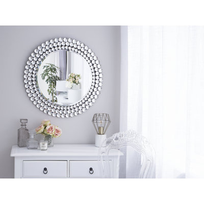Jaidyn Wood Flat Wall Mirror