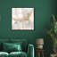 Neutral Flow II Canvas Abstract Print by Oliver Gal, Black Frame, 12 x 12-768639522-768639578