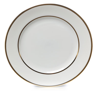 Gold Double Line 7.5" Appetizer Plate
