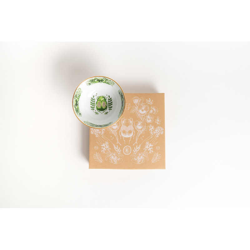 Voragine Porcelain Rice Bowl