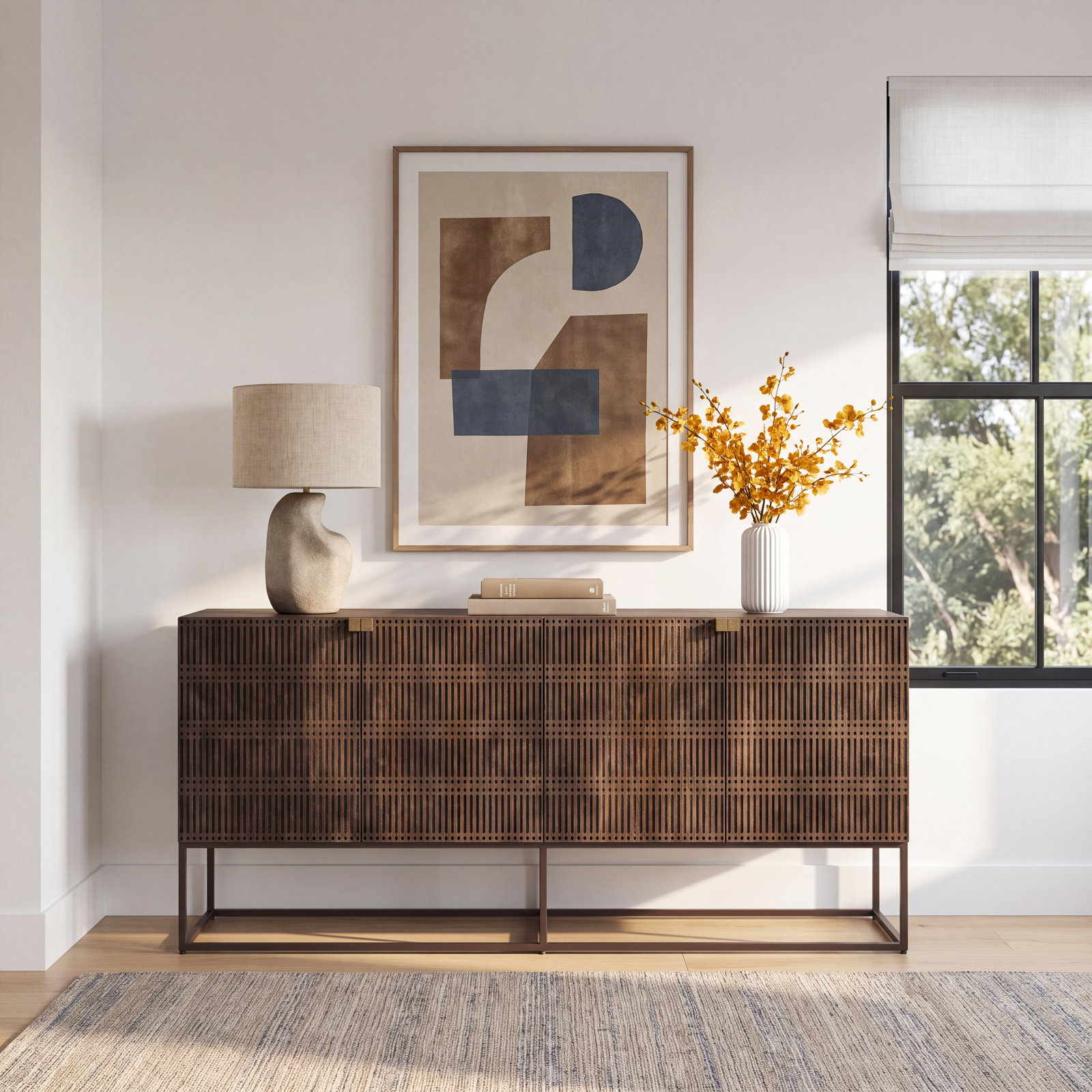 Elle Mango Sideboard, Vintage Brown
