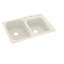 33'' L Mounting / Installation Required Double Bowl Solid Surface Kitchen Sink-38293754-38293751