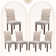 Gerrilyn Tufted Wooden Dining Room Chairs