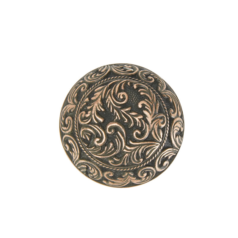 GLENDALE KNOB OILED BRONZE FINISH, Artisan Copper