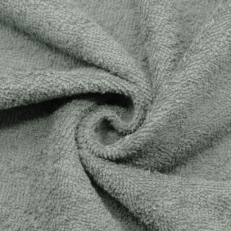 Midweight Washcloth, Light Grey