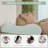 Standard Size Dual-Height Cooling Gel Memory Foam Pillow for Neck Pain - Ergonomic Contour Wave Design, Removable Washable Cover-1006712593