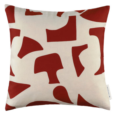 Brown Square Cushion Cover