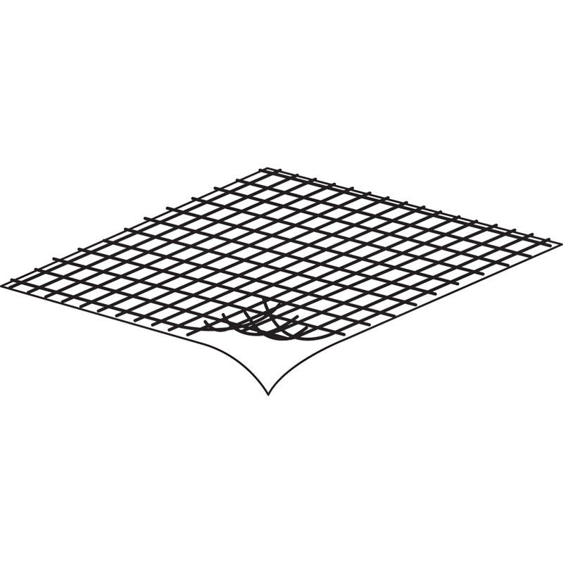 Pièces de réparation d'écran en tissu de fibre de verre Prime-Line, Gris, H 0,25 po x l 4 po x P 5,38 po