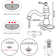 Single-Hole Single-handle Bathroom Faucet with Drain Assembly