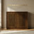 Mid Century Modern Fluted Hollowed Out Sideboard Cabinet-122103897-130620100