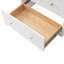 Base de meuble-lavabo simple 29,1 po seulement en blanc