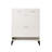 Bedroom Shoe Cabinet With Stable Construction - White Entryway Organizer Ample Space