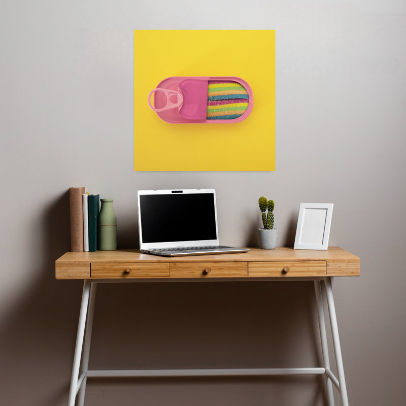Art contemporain contemporain abstrait, H 18 po x l 18 po