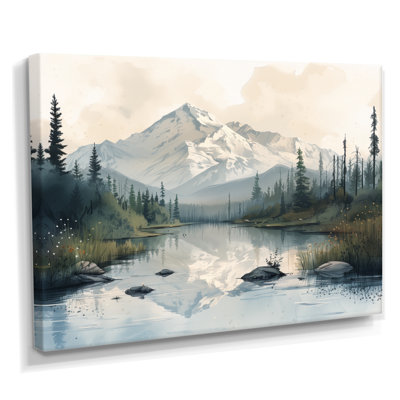 Alaska Winter River into Denali National Park I - Alaska Wall Decor