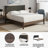 Cadmori King Upholstered Panel Bed-123299529