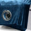 Crushed Velvet Eyelet Ready Made Thermal Drapes & Curtains (Set of 2)-1346629258-1346629248