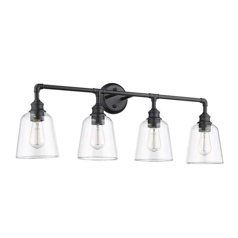 Rachal 4 - Light Vanity Light, Matte Black