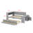 Daybed With Storage Shelves,Drawers,Trundle-1567303415