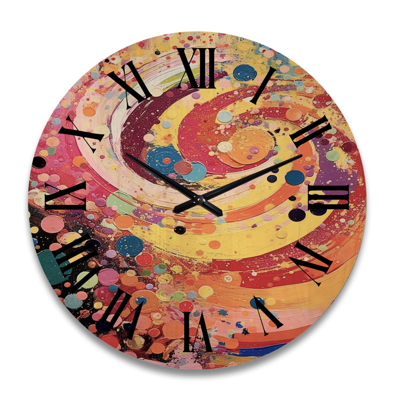 Horloge murale en bois d'Amman, Très grand