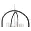 Luminaire suspendu 4 lumières Evandrel