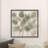 Metal Tall Cut-Out Leaf Green Wall Decor with Intricate Laser Cut Designs