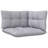Rhalem Solid Wood Pine 2-Seater Patio Sofa with Cushions Seat Multi Colors-513842566-513842567