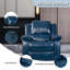 Fauteuil inclinable électrique en cuir Wilderich-847981067