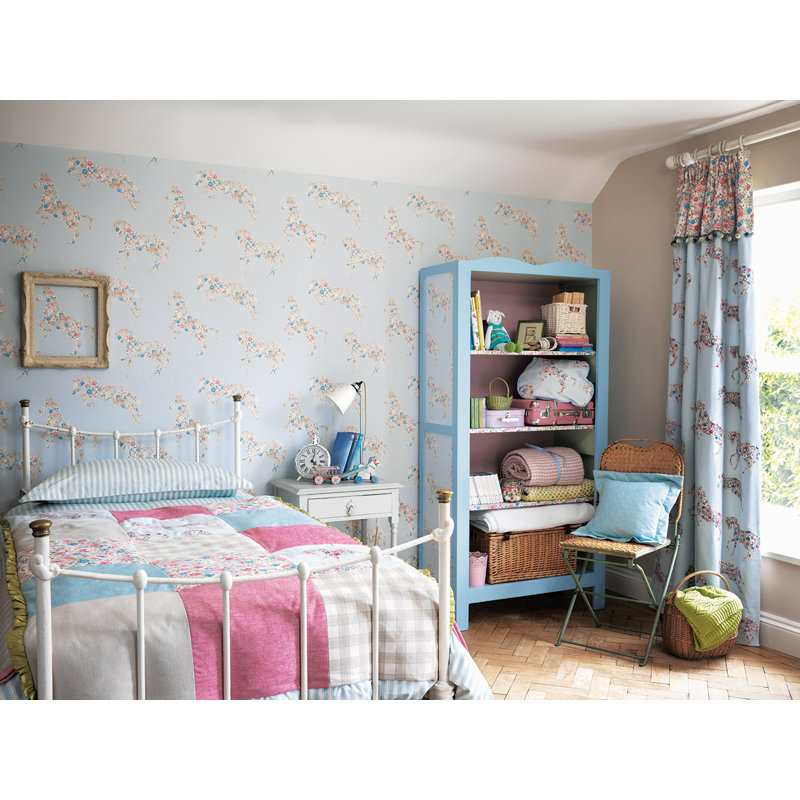 Pretty Ponies Wallpaper, Lavender