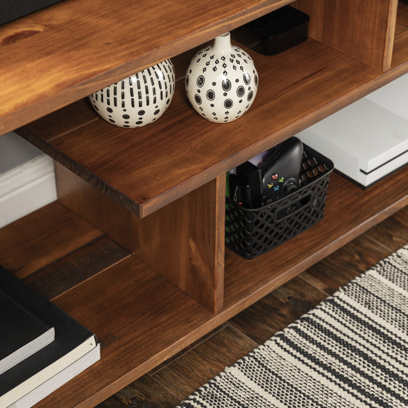 Kenwood Unfinished TV Stand for TVs up to 65", Amber