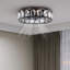 Arenijus 18" Caged Crystal Ceiling Fan with Remote Control and Light Kit Included