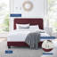 Lit plateforme en velours Celine Channel-1935213074-1935213073