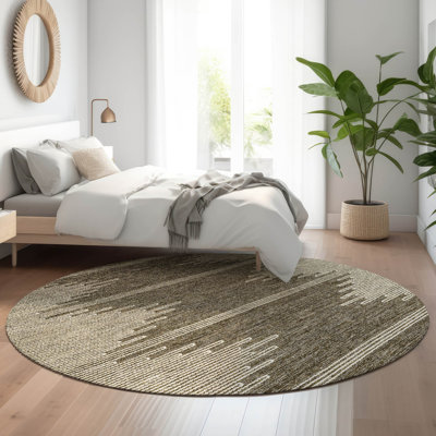 Premium Machine Washable Cerrito Coffee Rug