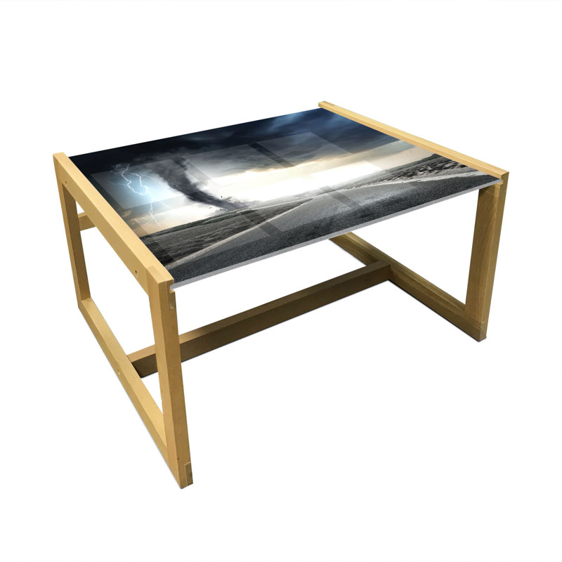 Jakobina Sled Coffee Table, 62cm H x 74cm W x 40cm D