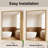 24" Oak Wooden Medicine Cabinet with Beveled Frame Adjustable Shelves, Wall Mounted or Recessed Design for a Warm and Stylish Bathroom Upgrade-641068963