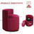 360 degree velvet swivel vanity chair With Storage-1461937213