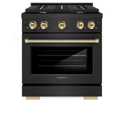 ZLINE Autograph 30 in. Gas Range in Stainless Steel