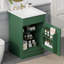 Meuble-lavabo de 20 po avec lavabo, meuble-lavabo avec tablette de porte et tablette réglable