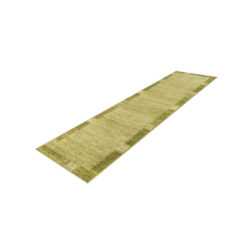 Sahori Green Area Rug, Runner 2' x 8'