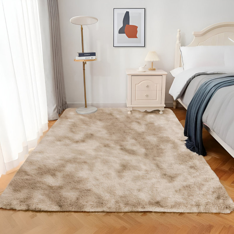 Deith Standard Shag Area Rug, Rectangle 60 x 110 cm