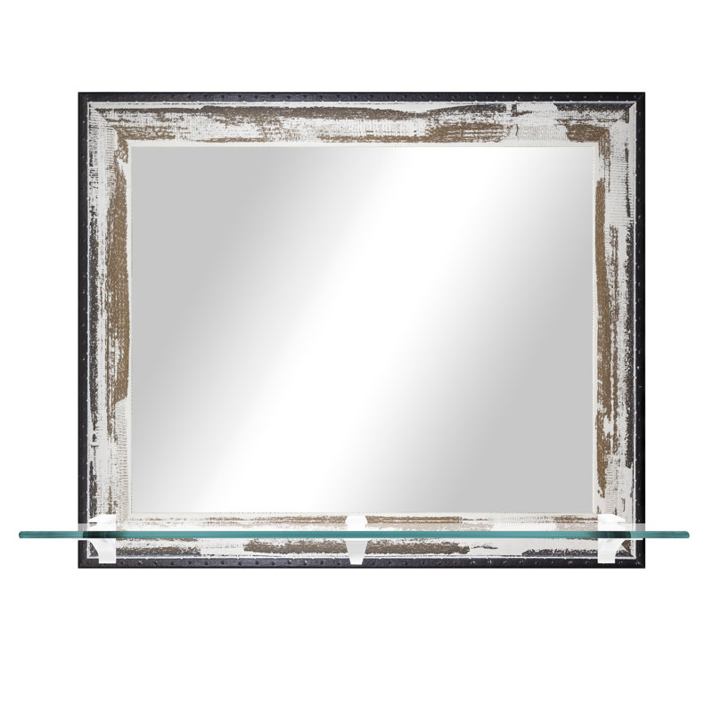 Benni Solid Wood Flat Wall Mirror