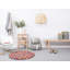 Round Lotte Geometric Wool Hand Woven Area Rug-28243774
