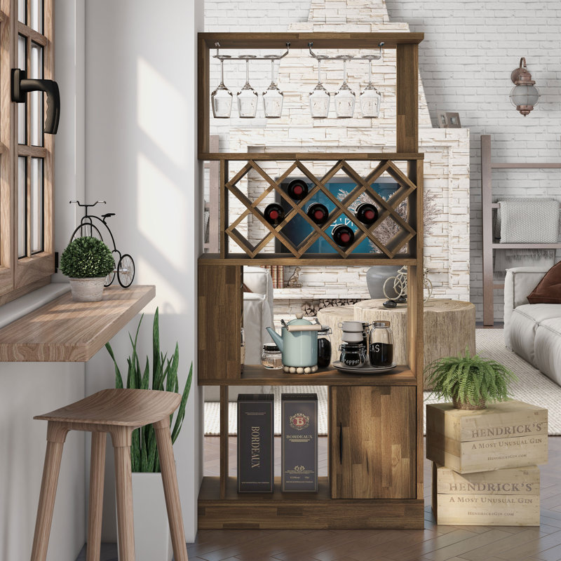 Crosby 31.5'' Bar Cabinet, Brown