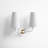 Tropez Steel Armed Sconce-1858234335