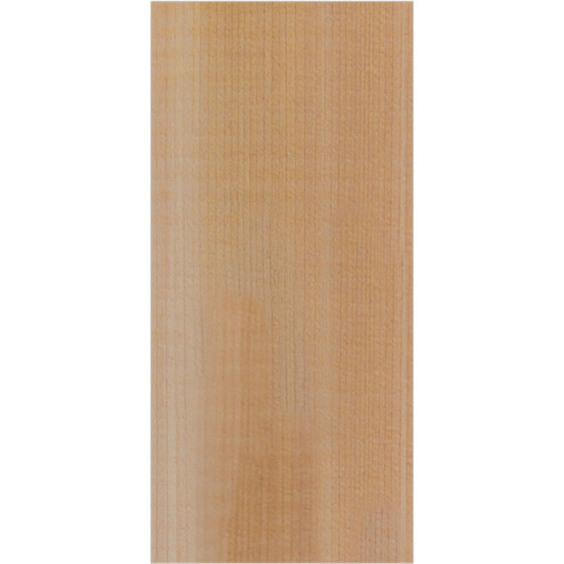 Queue de chevron lisse Crestline, Cèdre rouge de l'Ouest, H 8 po x l 48 po x P 3,5 po