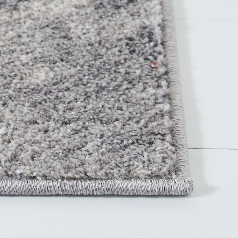 Abrey Performance Abstract Rug, Square 6'