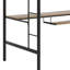 Lit mezzanine avec bureau et tablette