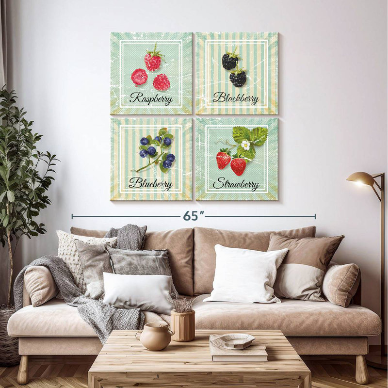 Yarlin Berries Delight, 45" H x 45" W